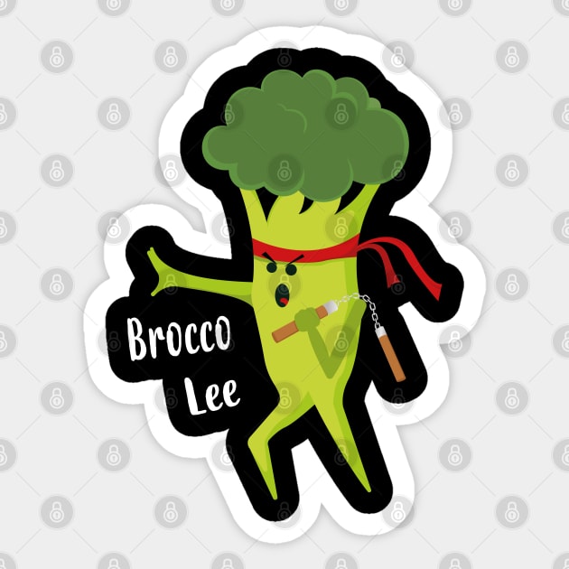 Brocco Lee Sticker by Marzuqi che rose